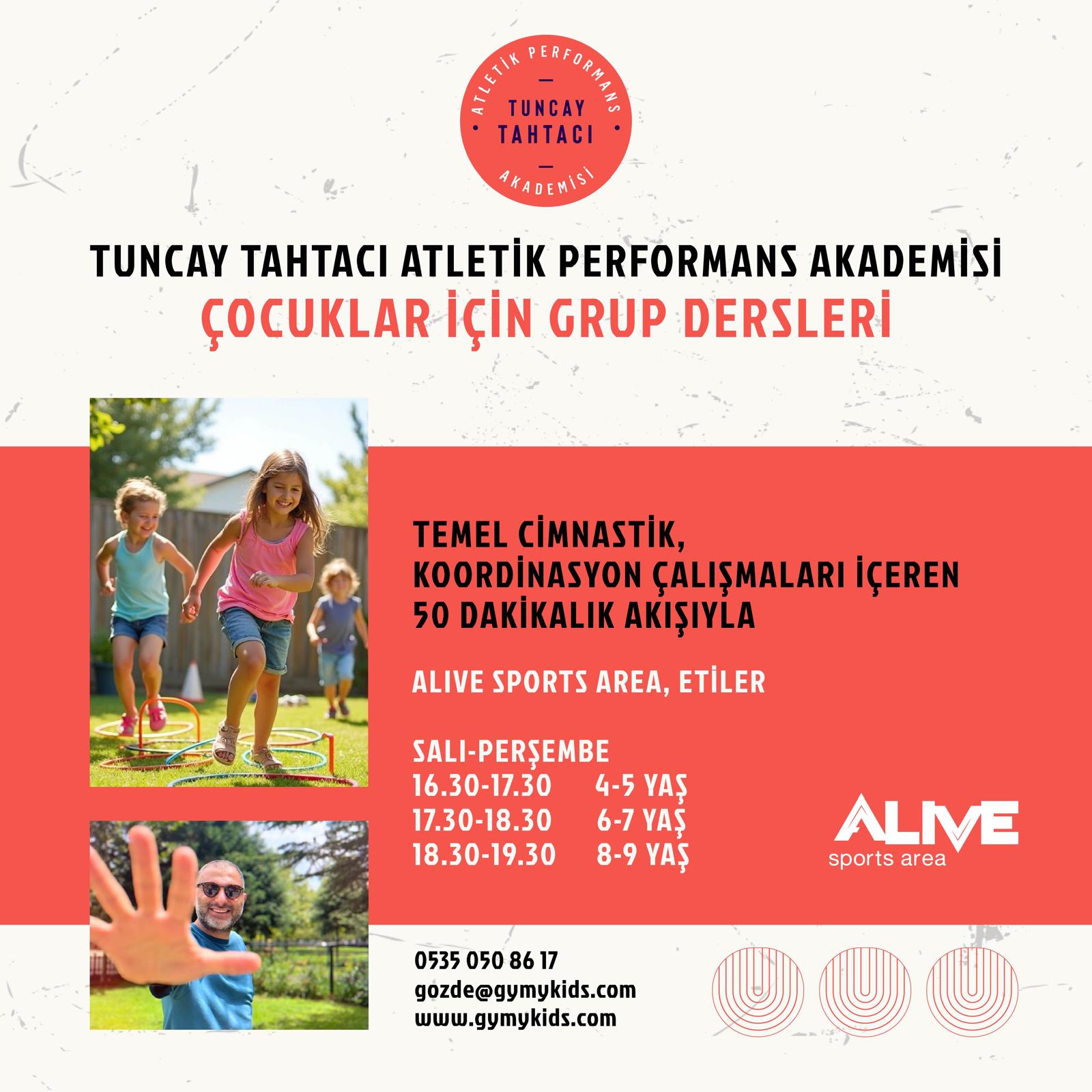 Çocuklarla Grup Spor Dersleri